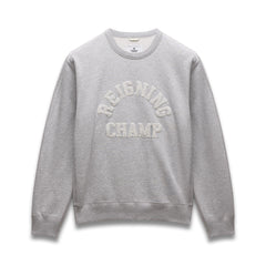Midweight Terry Arch Logo Standard Crewneck