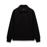 Kyoto Black Midweight Terry Rugby Standard Sweater