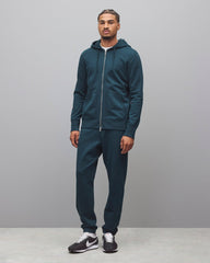 Midweight Terry Slim Zip Hoodie