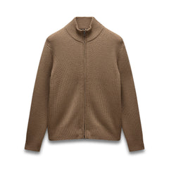 Merino Rib Vinnie Track Jacket