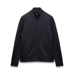 Merino Rib Vinnie Track Jacket