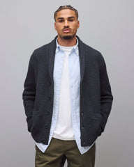 Merino Rib Vinnie Shawl Cardigan