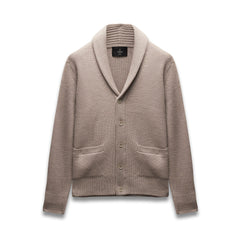 Merino Rib Vinnie Shawl Cardigan