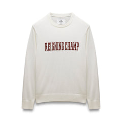 Supima Knit Collegiate Crewneck