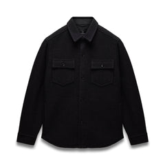 Boiled Wool Warden Overshirt