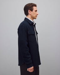 Boiled Wool Warden Overshirt