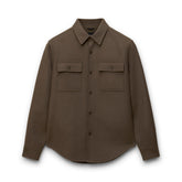 Double Face Wool Concourse Standard Overshirt
