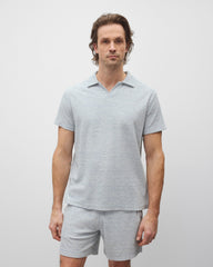 Textured Terry Standard Polo