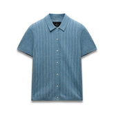 Cotton Linen Stripe Piazza Shirt