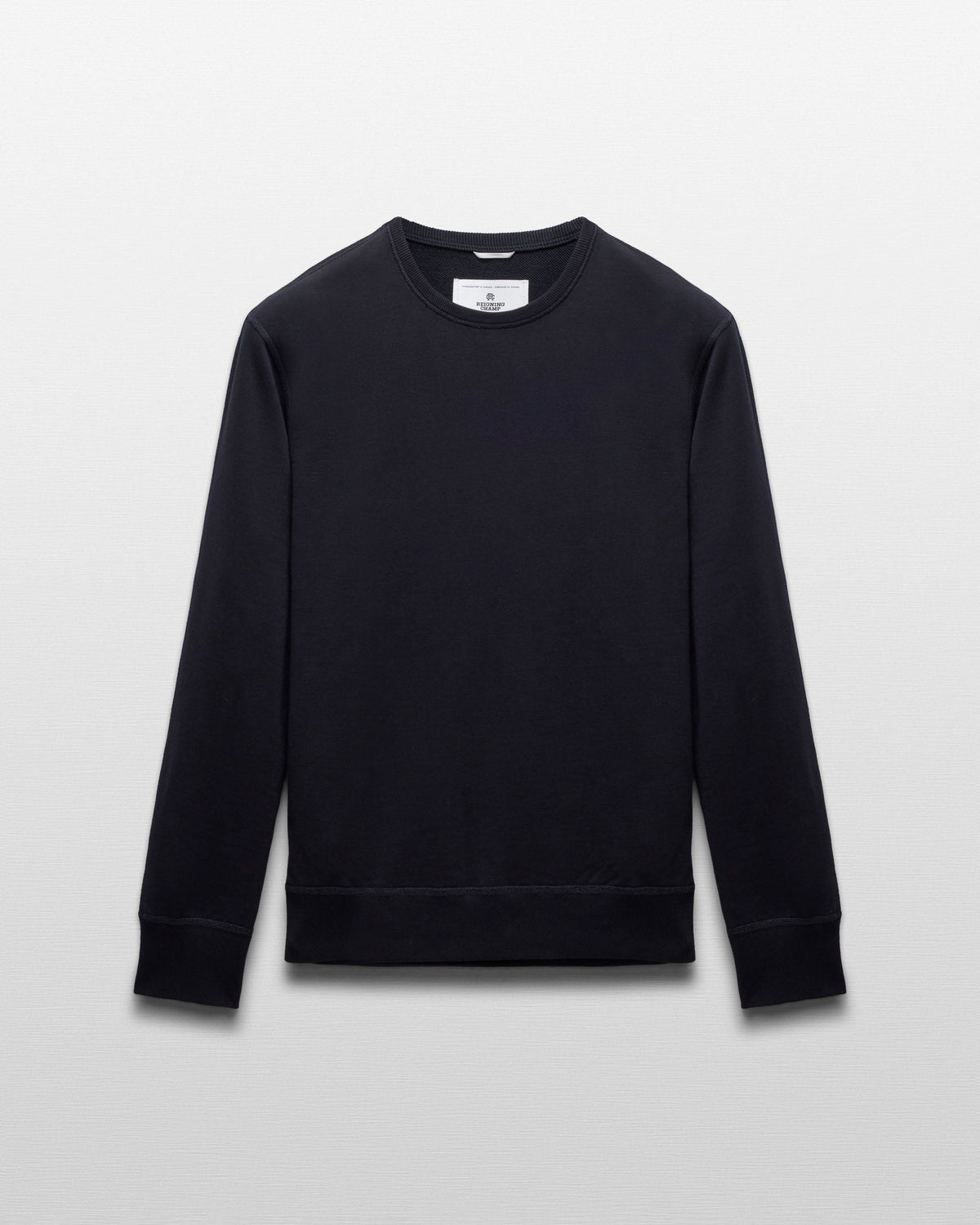Midweight Terry Slim Crewneck