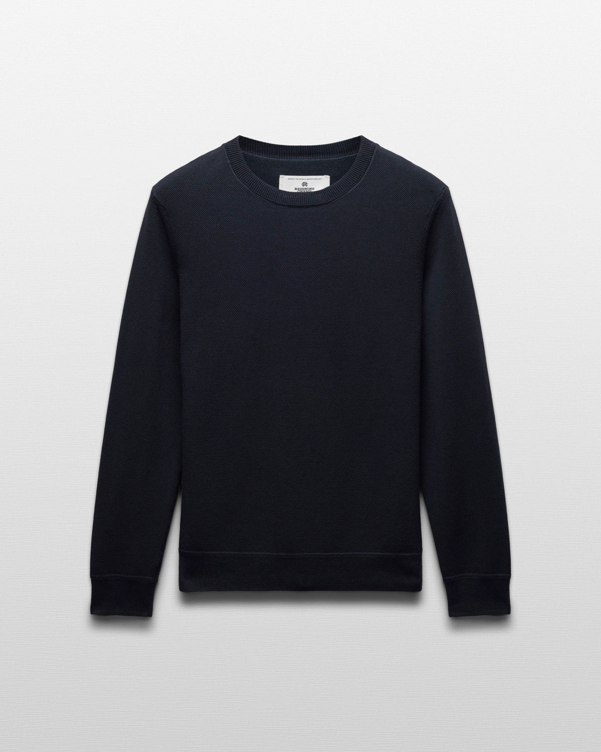 Supima Pique Ace Crewneck