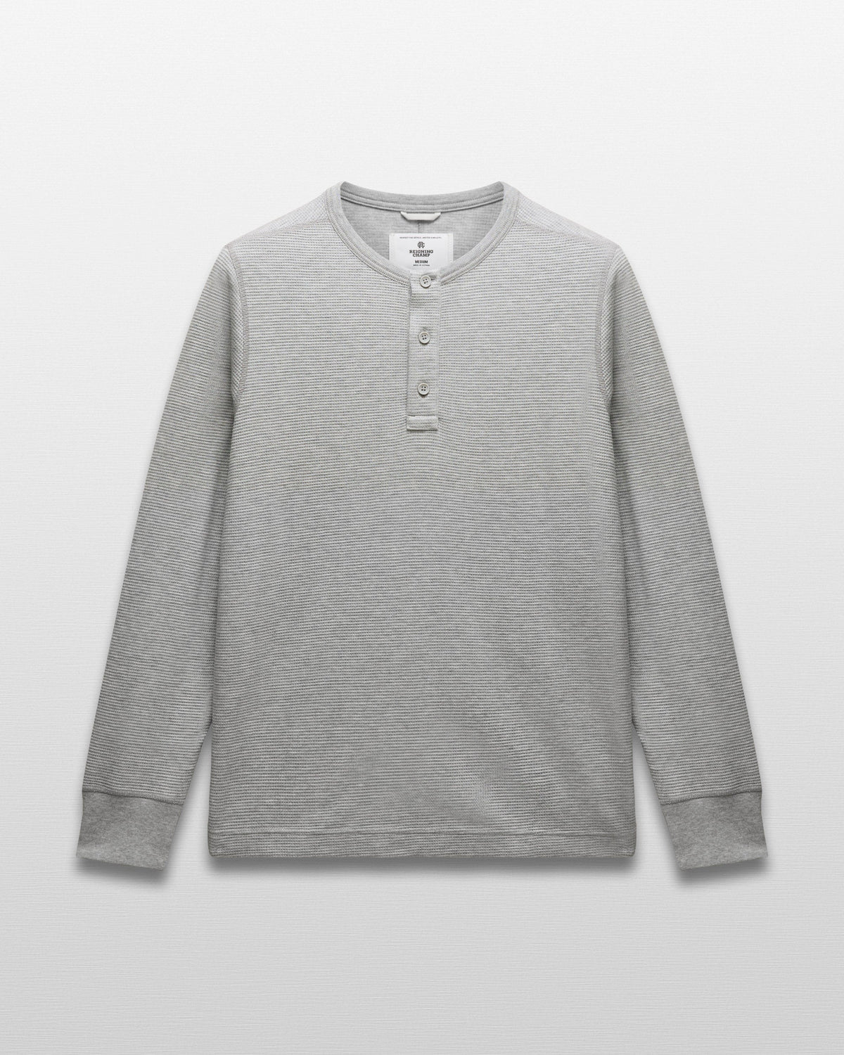 Lightweight Waffle Standard Henley