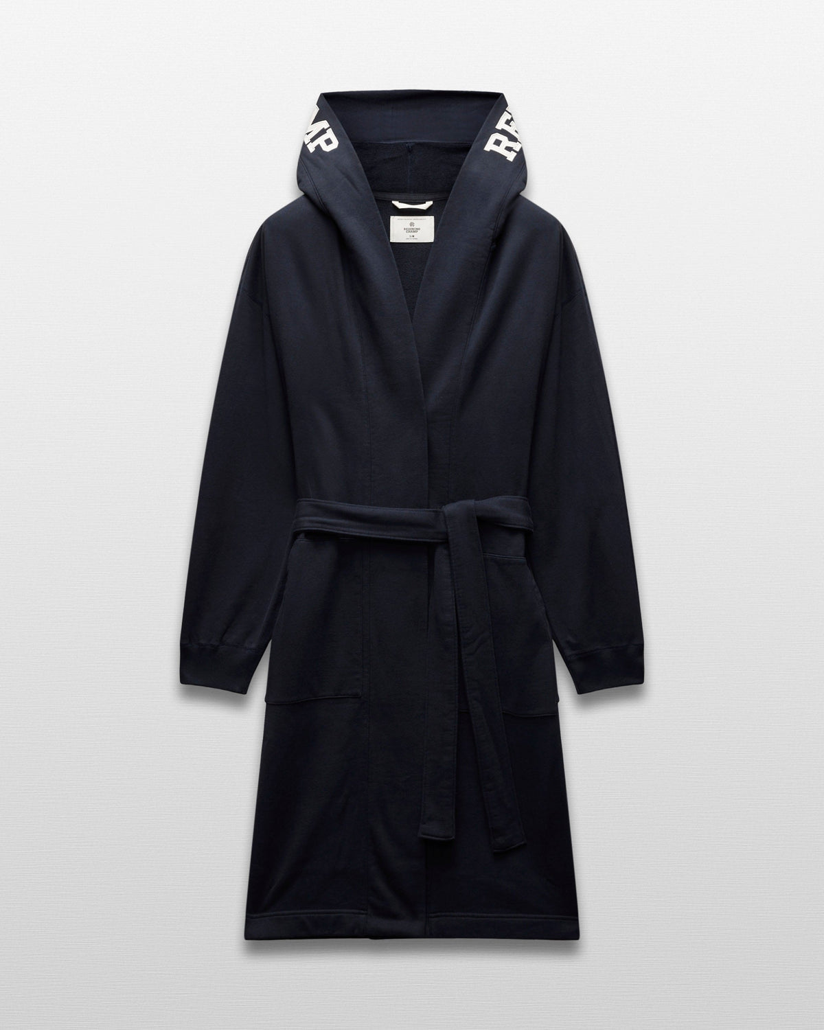 Midweight Terry Logo Relaxed Hooded Robe