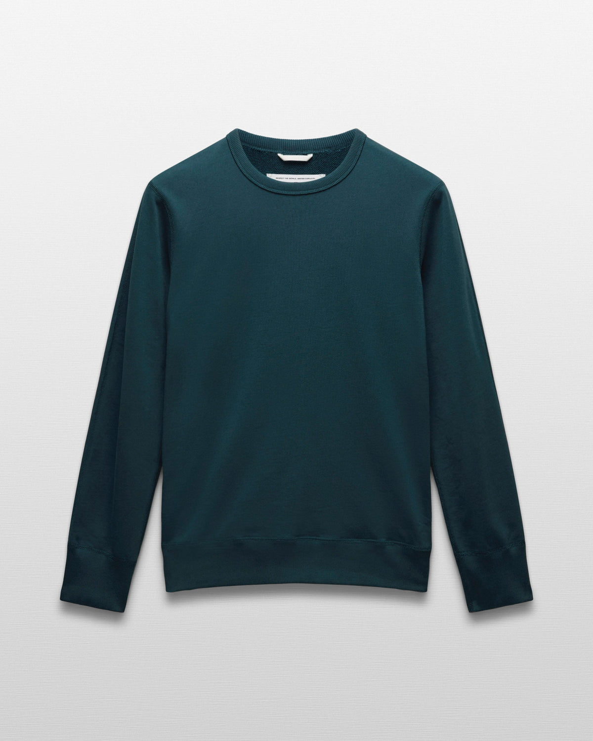 Midweight Terry Slim Crewneck