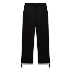 Kyoto Black Midweight Terry Relaxed Sweatpant