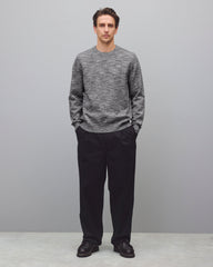 Cotton Slub Laurel Crewneck