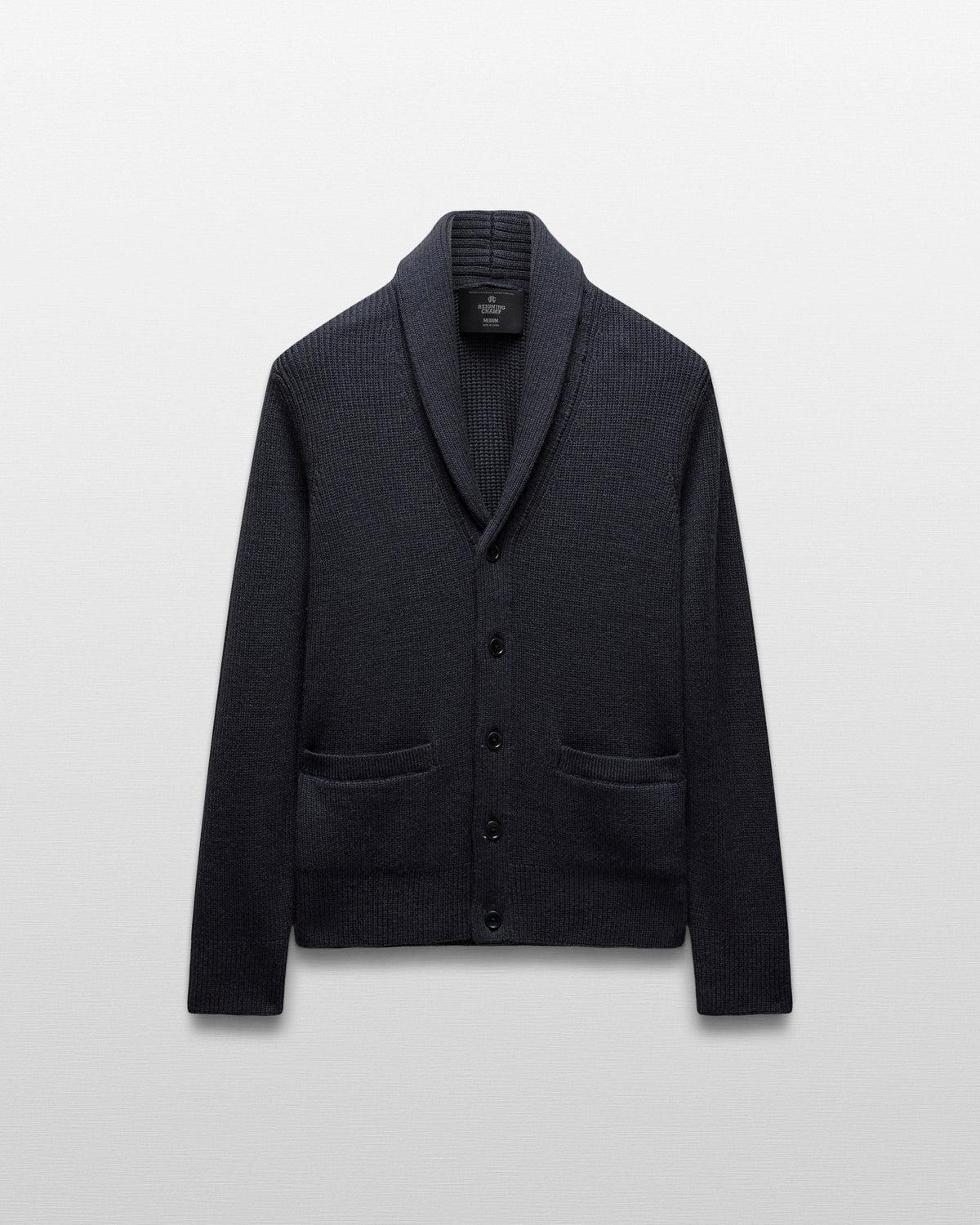 Merino Rib Vinnie Shawl Cardigan