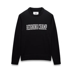 Supima Knit Collegiate Crewneck