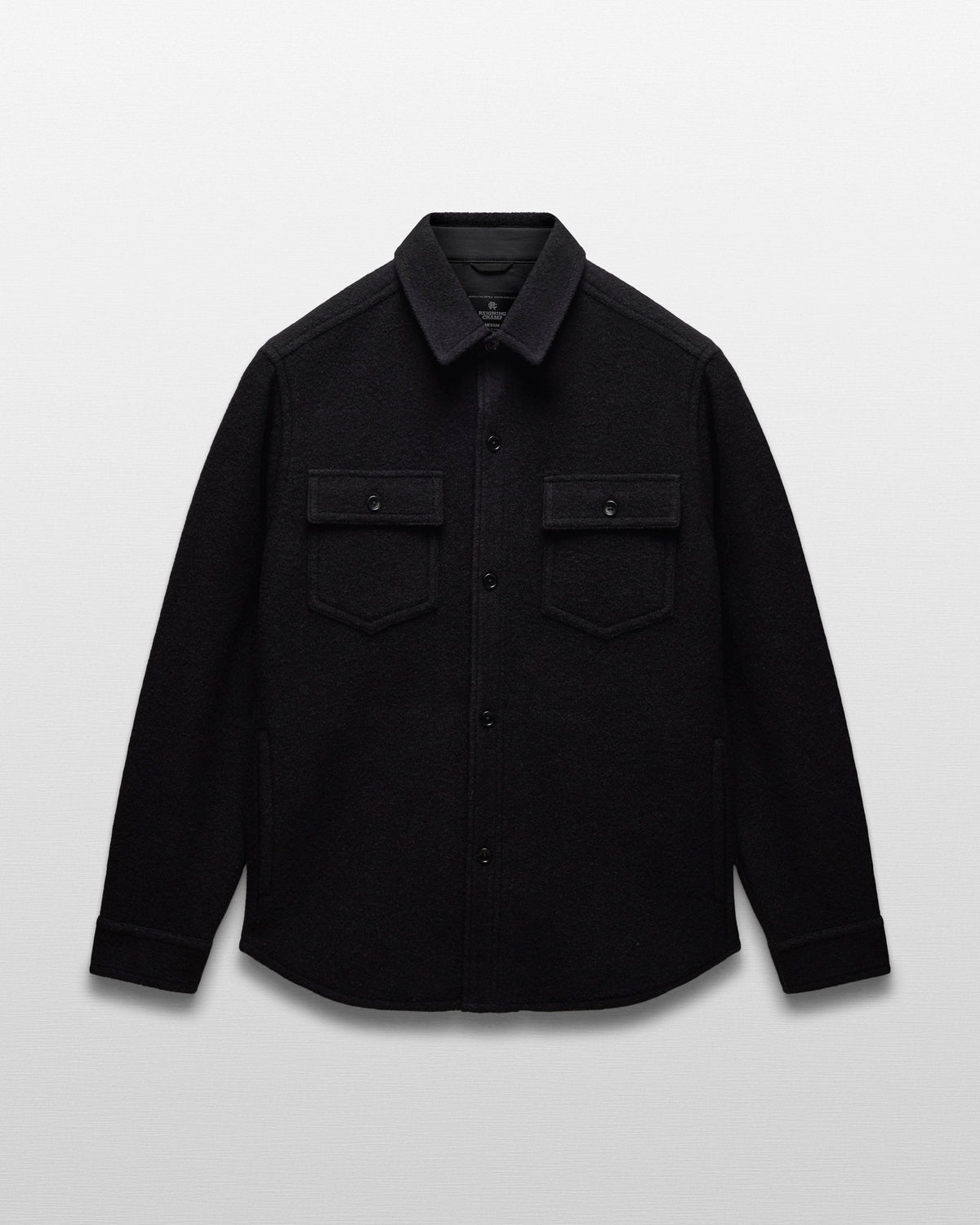 Boiled Wool Warden Overshirt