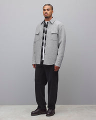 Boiled Wool Warden Overshirt