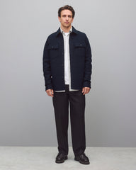 Boiled Wool Warden Overshirt