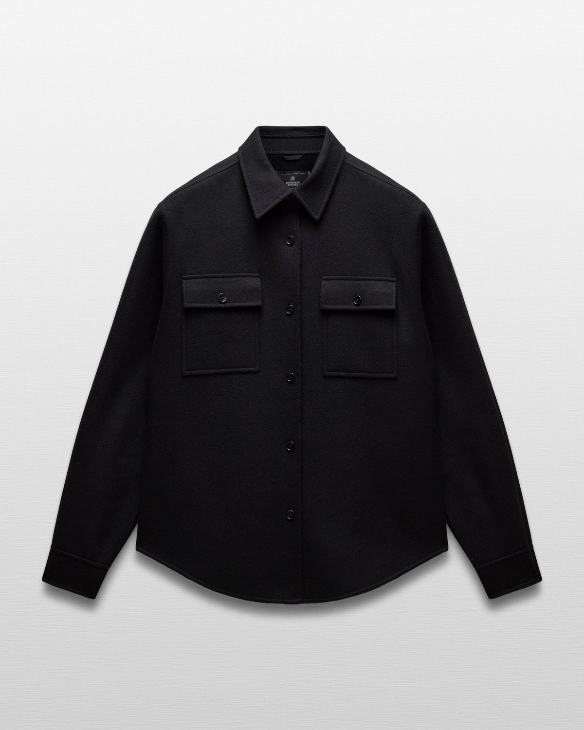 Double Face Wool Concourse Standard Overshirt