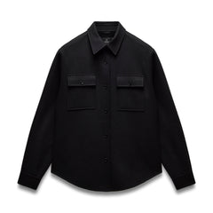Double Face Wool Concourse Standard Overshirt