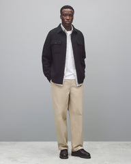 Double Face Wool Concourse Standard Overshirt