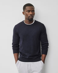 Lightweight Merino Harry Crewneck