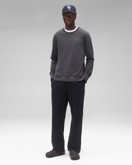 Midweight Terry Slim Crewneck