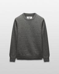 Cotton Slub Laurel Crewneck