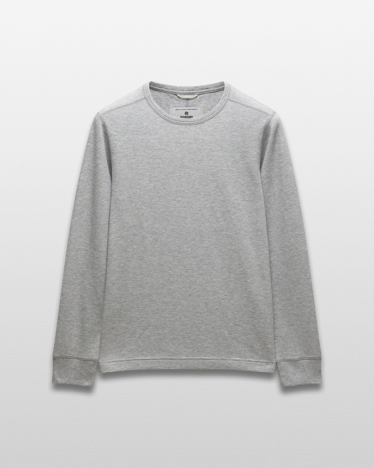 Lightweight Waffle Standard Long Sleeve