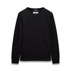 Lightweight Waffle Standard Henley