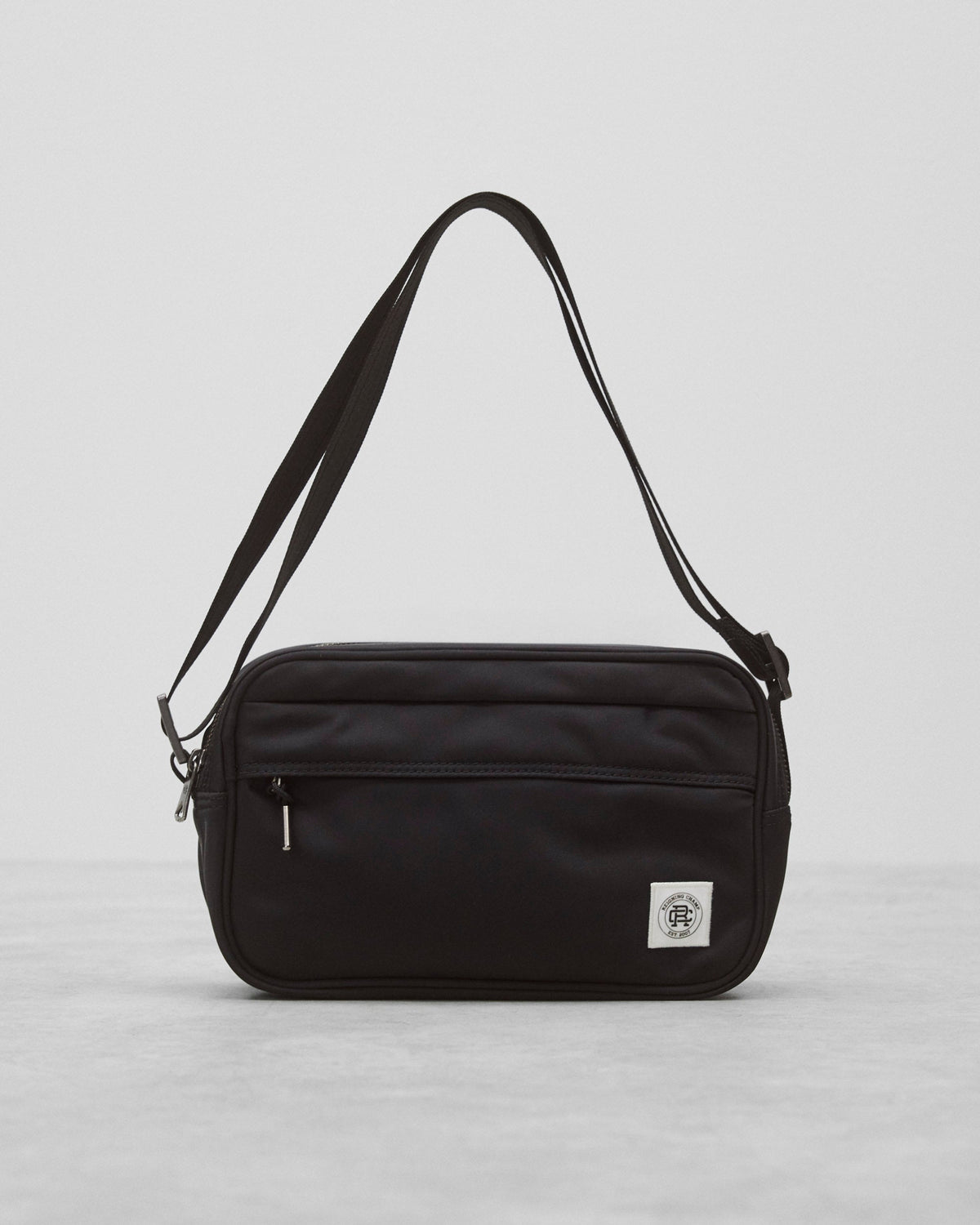Nylon Twill Road Crossbody Bag